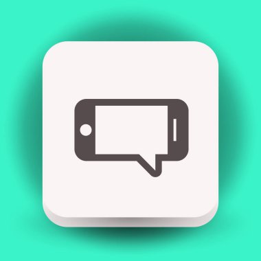 ileti veya smartphone cep telefonu ile sohbet