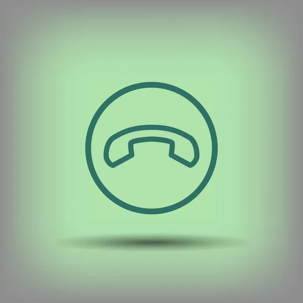 Phone tube icon — Stock Vector