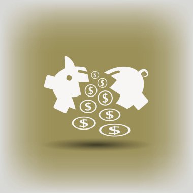 Domuz kumbarası simgesi