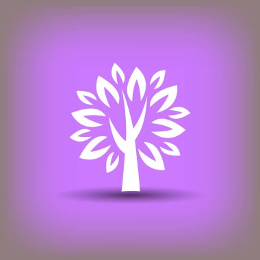 ağaç basit simgesi