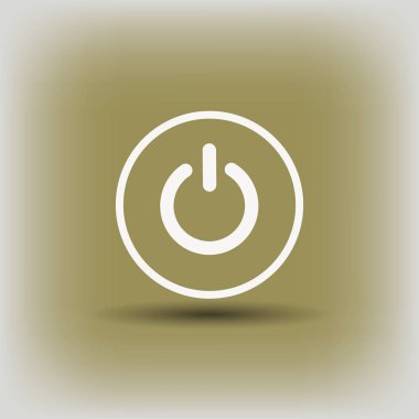 Güç düğmesinin resim