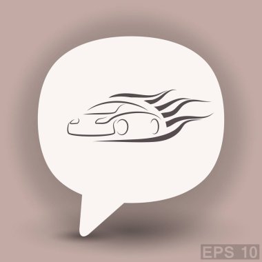 basit araç simgesini