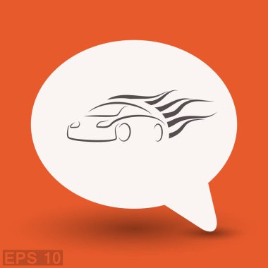 basit araç simgesini