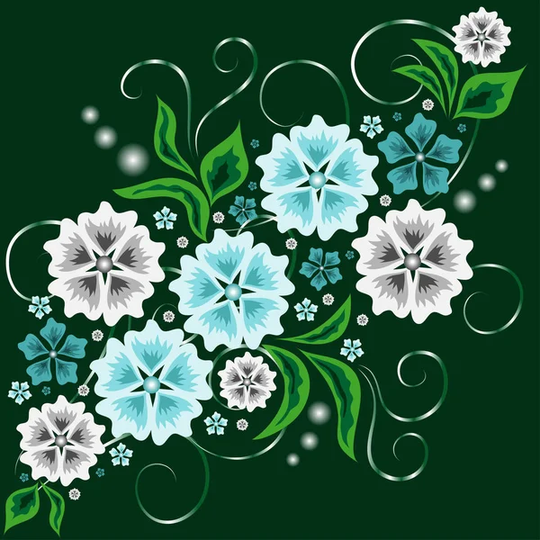 Ilustración Tarjeta Felicitación Floral Vectores De Stock Sin Royalties Gratis