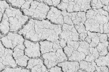 Tasarım için toprak dokusu çatlak şablonu.