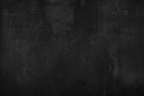黒のテクスチャ 設計のためのブランク表面セメント壁の背景 — ストック写真