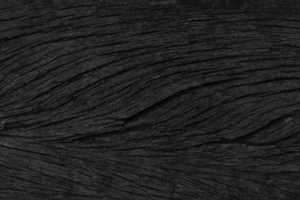 Czarny Drewno Powierzchnia Tekstury Stół Widok Góry Puste Miejsce Zaprojektowanie — Zdjęcie stockowe