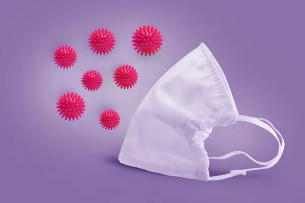 Koruyucu maske ve antiseptik. Covid19