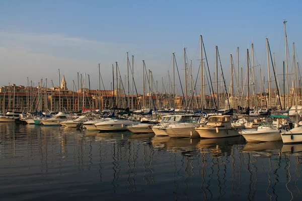 Antiguo Puerto de Marsella, Francia — Foto de Stock