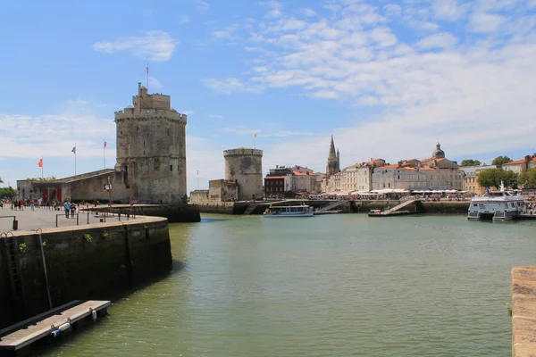 Torres medievais de La Rochelle, França — Fotografia de Stock