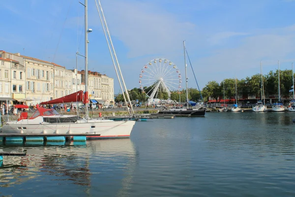 Régi kikötő la Rochelle, Franciaország — Stock Fotó