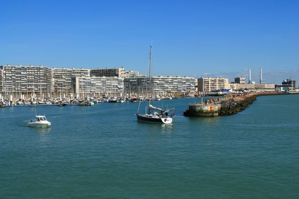 Marina, le Havre, francuskie miasto norman — Zdjęcie stockowe