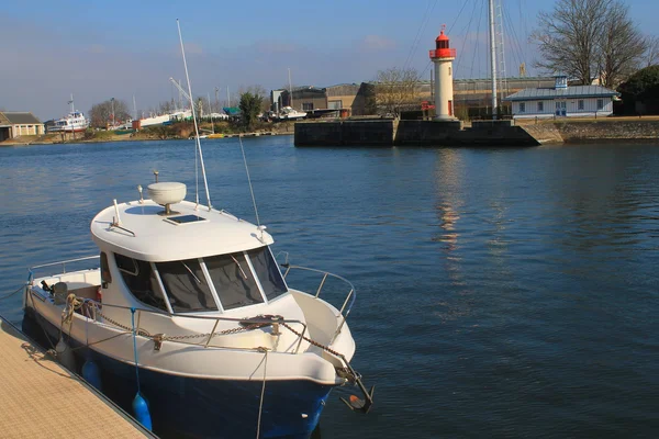 Honfleur, francouzské město norman — Stock fotografie