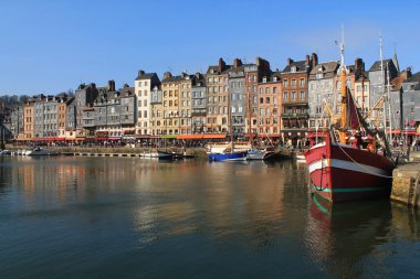 Honfleur, Fransızca Norman şehrin eski liman 