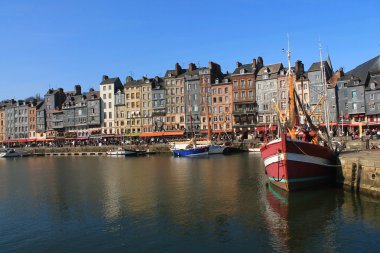 Honfleur, Fransızca Norman şehrin eski liman 