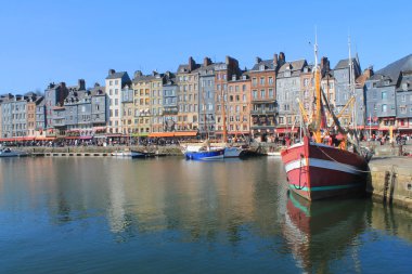 Honfleur, Fransızca Norman şehrin eski liman 