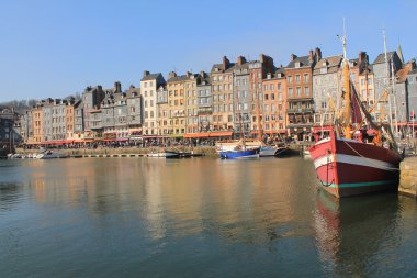 Honfleur, Fransızca Norman şehrin eski liman 