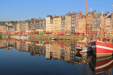 Honfleur, Fransızca Norman şehrin eski liman 