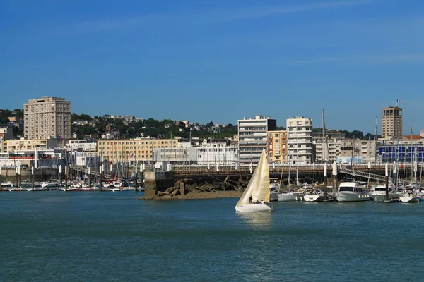 Yachthafen von le havre, die französische normannische Stadt — Stockfoto