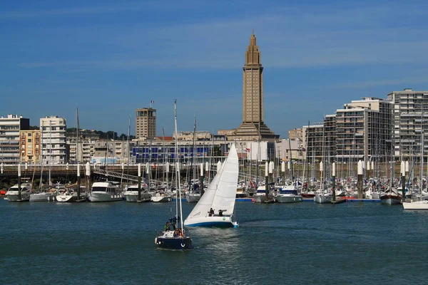 Le Havre, Fransız norman kent Marina — Stok fotoğraf