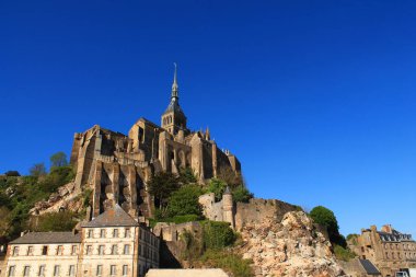 Le Mont-Saint-Michel, Fransız Normandy komün ada.