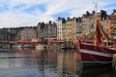 Honfleur, Fransızca Norman şehrin eski liman 