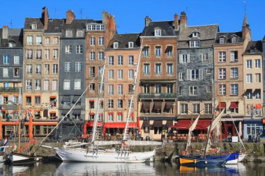 Honfleur, Fransızca Norman şehrin eski liman 
