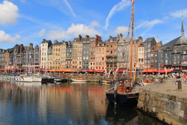 Honfleur, Fransızca Norman şehrin eski liman 