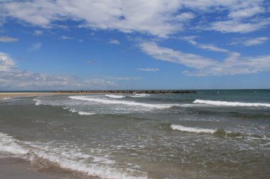 Carnon Plage, Montpellier güneyinde bir sahil beldesi 
