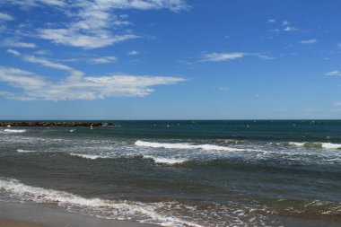 Carnon Plage, Montpellier güneyinde bir sahil beldesi 