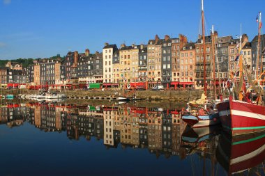 Honfleur, Fransızca Norman şehrin eski liman 