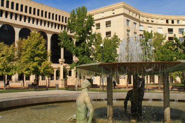 Antigone bölge Montpellier, Fransa