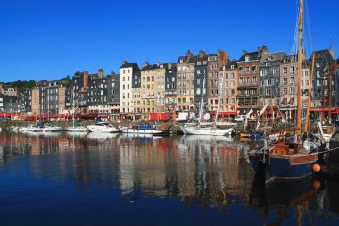 Honfleur, Fransızca Norman şehrin eski liman 