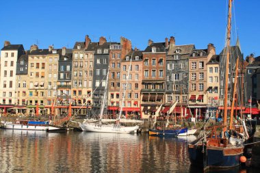 Honfleur, Fransızca Norman şehrin eski liman 