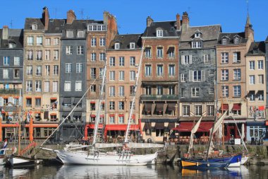 Honfleur, Fransızca Norman şehrin eski liman 