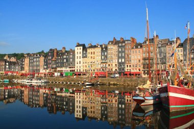 Honfleur, Fransızca Norman şehrin eski liman 