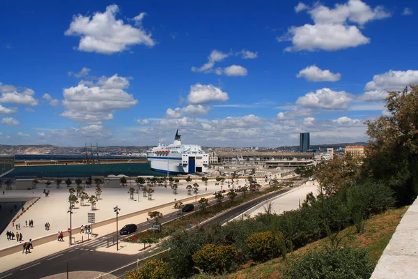 Marsiglia Capoluogo Del Dipartimento Bouches Rhone Della Provenza Alpi Costa — Foto Stock