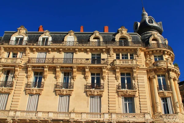 Architekturstil Historischen Zentrum Von Montpellier Herault Franz — Stockfoto
