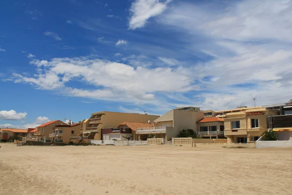 Carnon Plage, una località balneare nel sud di Montpellier — Foto Stock