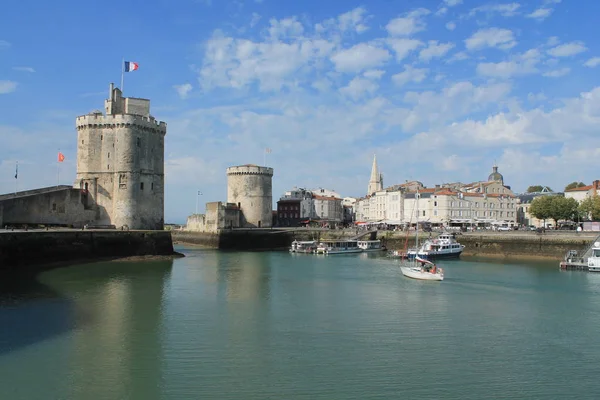 Medieval towers of La Rochelle, France — Stock Photo, Image