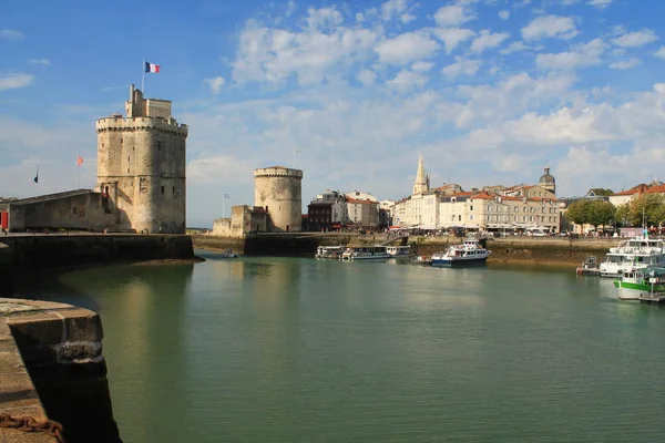 Medeltida torn i La Rochelle, Frankrike — Stockfoto