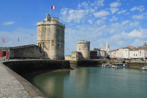 Torres medievais de La Rochelle, França — Fotografia de Stock