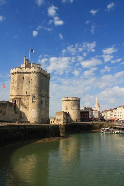 La Rochelle, Fransa 'nın Ortaçağ kuleleri — Stok fotoğraf