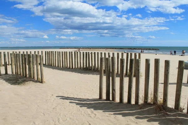 Carnon Plage, un balneario en el sur de Montpellier —  Fotos de Stock