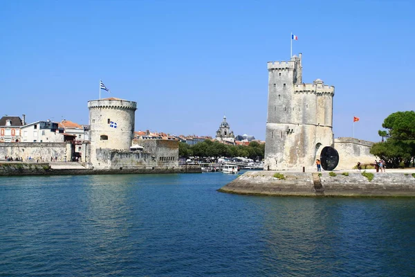 La Rochelle, den franska staden och seaport ligger på Biscayabukten — Stockfoto