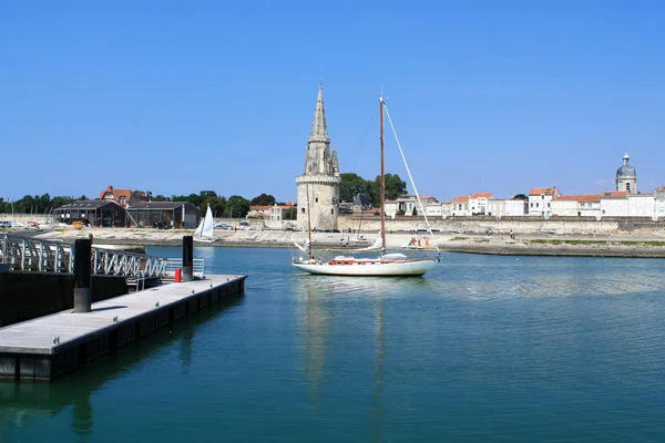 La Rochelle, la ciudad francesa y puerto situado en el Golfo de Vizcaya — Foto de Stock