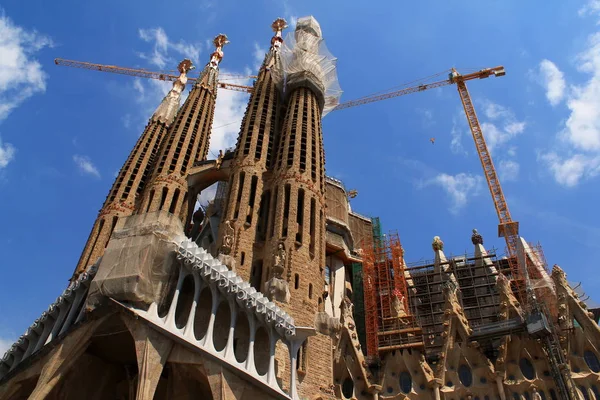 Segrada Familia in Barcelona Stock Photo