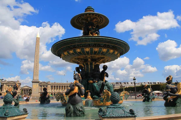 파리에서 콩코드 장소 주요 광장 — 스톡 사진