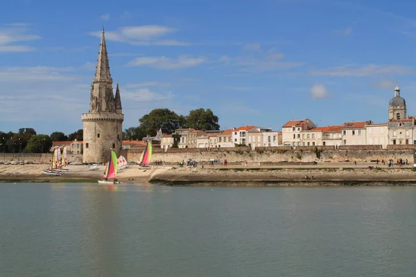 Antiguo puerto de La Rochelle en Francia — Foto de Stock