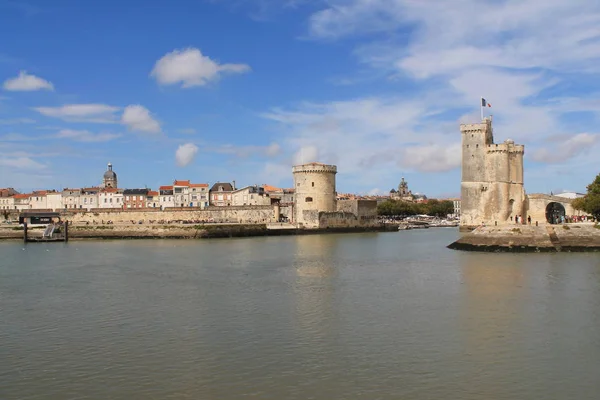 Porto velho de La Rochelle na França — Fotografia de Stock